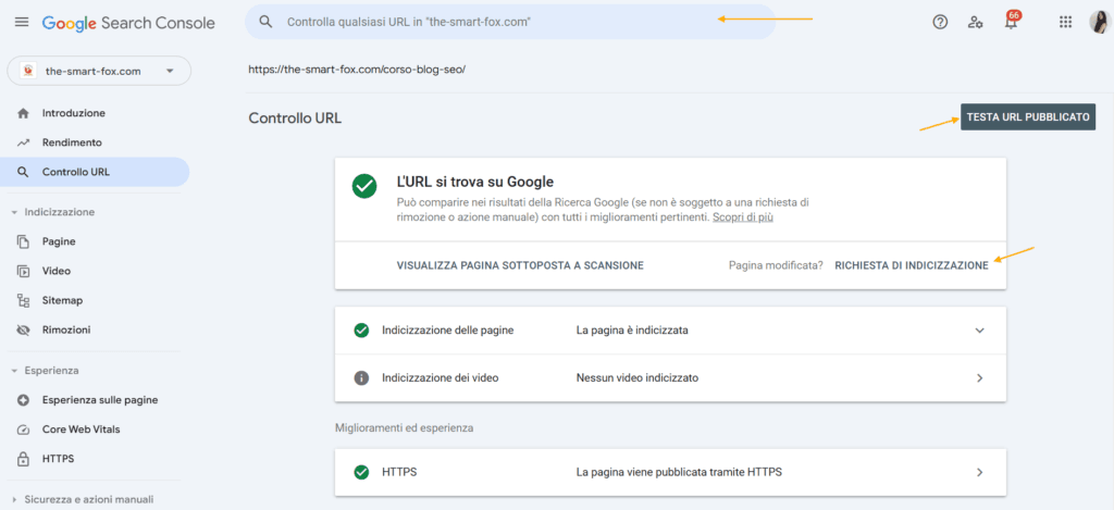 come velocizzare l'indicizzazione su Google con Google Search Console